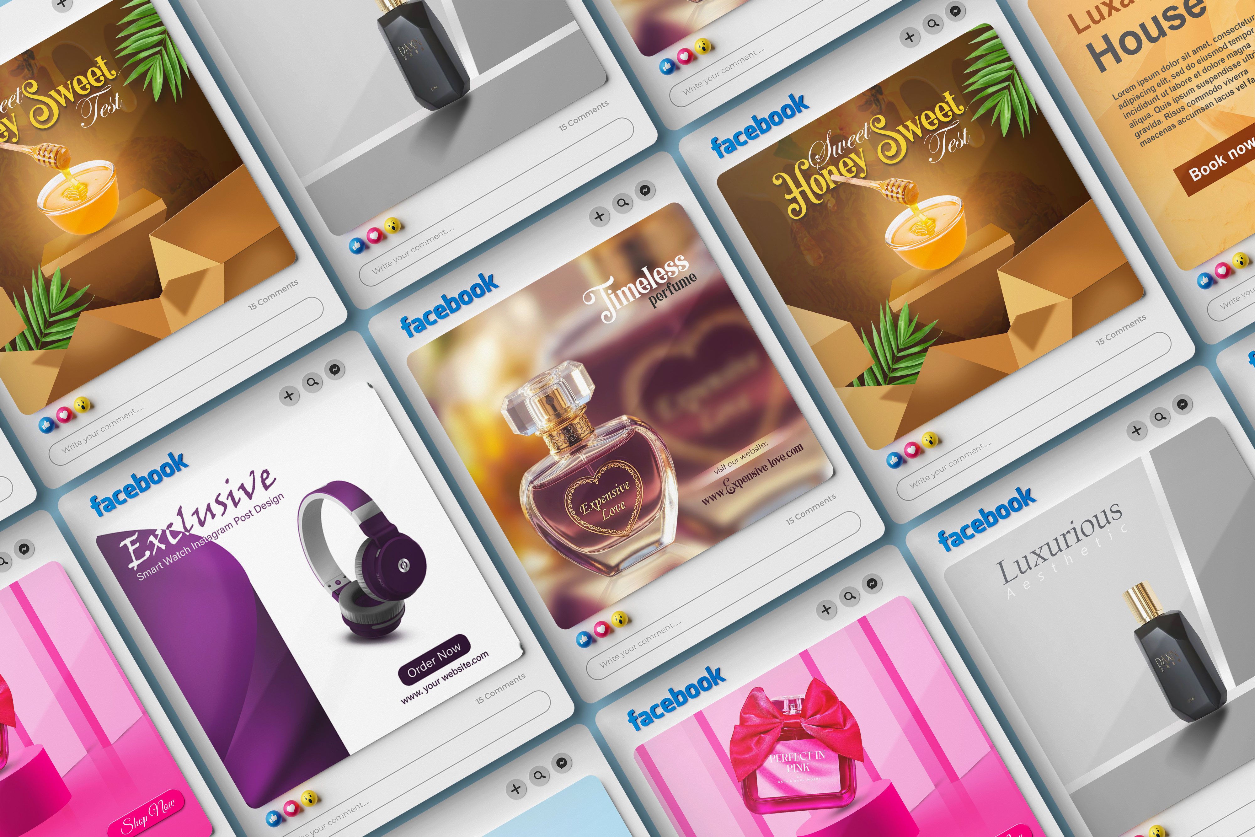 Social media product post design attracktive banner branding design elegnant graphic design social media social media post typography wed banner