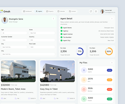 Property Management Dashboard UI Design apartment finder dashboard dashboard design dashboard ui filter home home search house product design property property cards property management real estate dashboard real estate platform real estate tech real estate ui design real estate website realestate ui ux web design