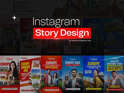 Instagram Ads Design I Story Design I Travel Banner Ads ads design banner ads creative banner immigration banner instagram instagram post instagram story job hire banner job hiring ads social media story design travel banner travel banner ads travel creative travel post travel social meida traveling banner