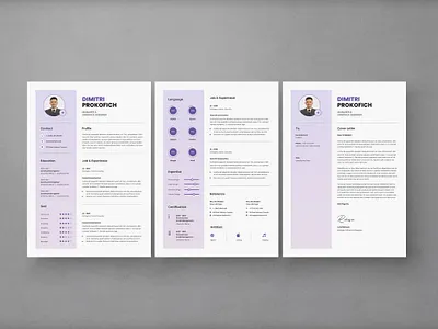 Resume Template a4 a4 resume ai clean resume cover letter creative resume curriculum vitae cv doc docx employment idml indd job job resume letter modern resume photoshop photoshop resume professional