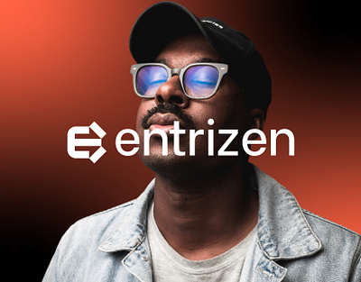 Entrizen, logo design, tech logo, e logo brand identity brand logo graphic design logo logo design logo redesign minimal logo modern tech logo monogram logo saas software logo startup logo tech logo techno logo technology logo typography logo visual identity