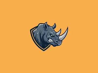 Rhino Logo branding branding design character design cute character design design graphic design illustration logo logo design rhino rhino character design rhino design rhino illustration rhino logo rhino logo design rhino mascot rhino mascot logo rhinos vector