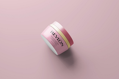 Revlon Brightening Night Cream Jar Label Design (Unused) beauty beauty products bottle cosmetics cream face graphic design jar jar label label label design moisturizing cream night cream packaging packaging design product packaging scrub skincare skincare branding winter