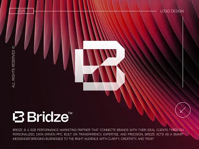 Letter B - Bridge - Helping Hands - Tech Marketing Logo Design brand designer branding bridge logo business logo creative logo custom logo design design agency help logo helping hands logo logo design logo design trends markeing logo minimalist logo modern logo professional logo startup branding tech logo visual identity