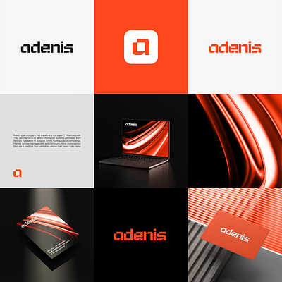 adenis branding design graphic design logo logo desaign logotype minimalist modern