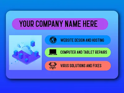 IT Company Advertisement