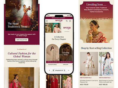 Responsive UI Overview for ameya about us page brand identity branding design graphic design logo mobole ui product design responsive shopify ui ux webdevelopment
