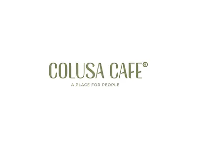 Colusa Cafe Logo — Modern Minimalist Coffee Shop Branding branding coffee shop logo elegant coffee logo graphic design identity designer lettering logo logo logo creator logo design logo designer logotype minimal logo minimalist logo minimalist wordmark modern cafe logo modern logo modern logo design modern minimalist logo premium logo design professional logo designer