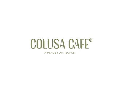 Colusa Cafe Logo — Modern Minimalist Coffee Shop Branding branding coffee shop logo elegant coffee logo graphic design identity designer lettering logo logo logo creator logo design logo designer logotype minimal logo minimalist logo minimalist wordmark modern cafe logo modern logo modern logo design modern minimalist logo premium logo design professional logo designer