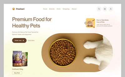 Pet Care Website Design animal website cat dog ecommerce website pet accessories web design pet care pet care ecommerce website pet care hero section pet care shop website pet care website pet care website design pet care website landing page pet food website pet landing page pet shop pet shop website pet web pet web design pets websites product