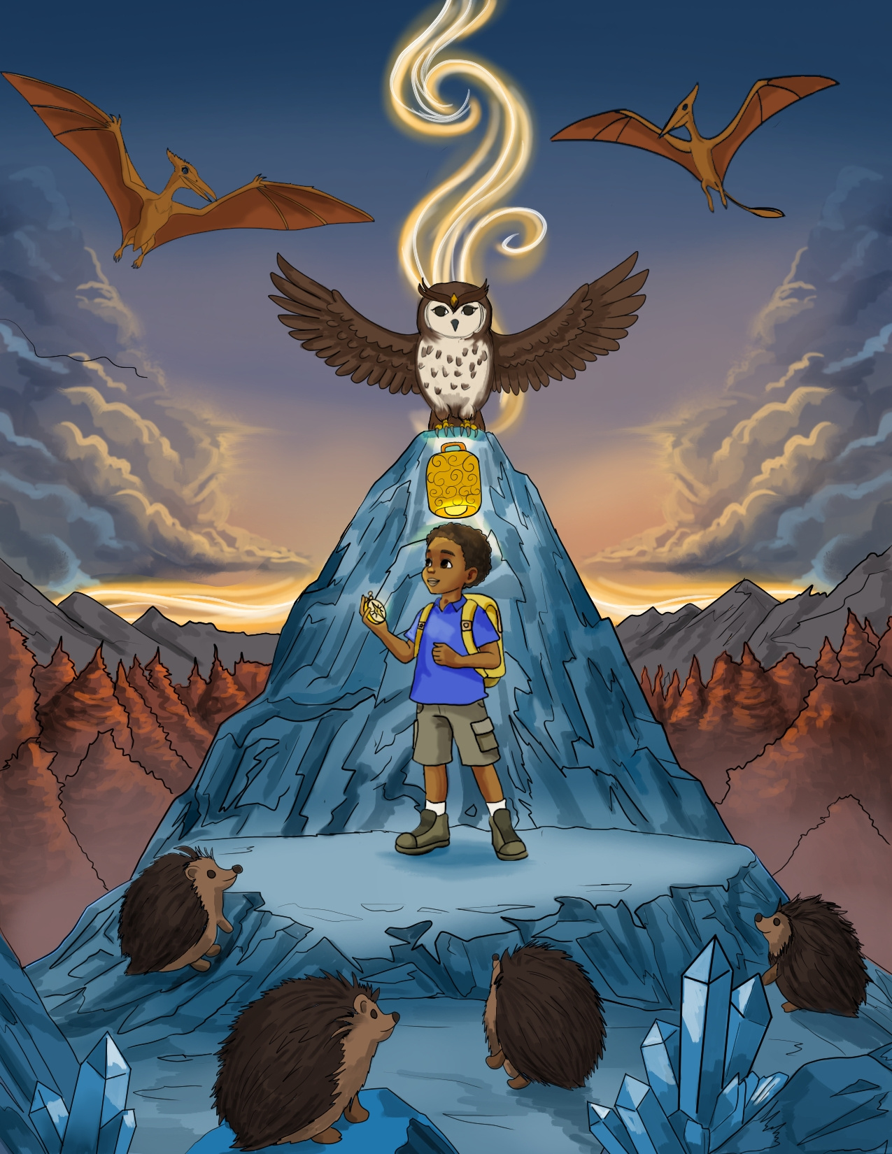 Example of Hand Drawn Children's Book Illustrations