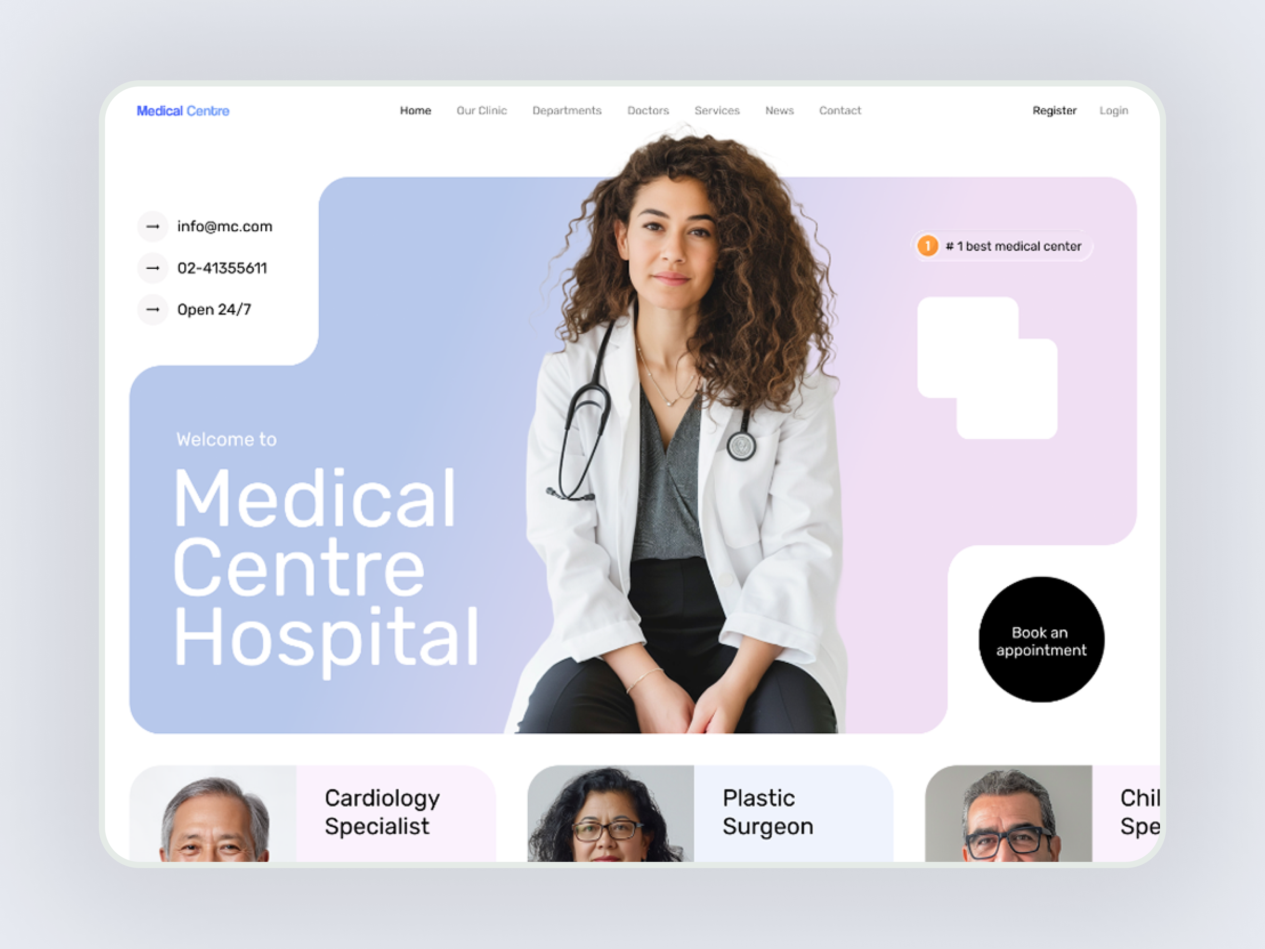 Healthcare Website Redesign dental fitness and wellness graphic design healthcare hospital landing page design landingpage medical mental redesign telehealth ui uiux ux website website design