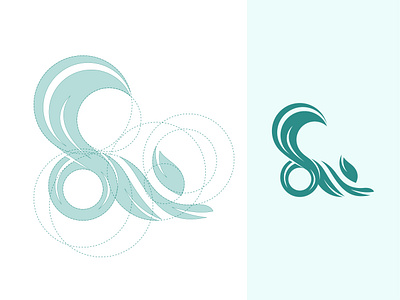 SAMARO - Squirrel Logo & Grid animal logo branding creative farm icon logo logo design logo grid logo portfolio logofolio mark modern nature organic squirrel squirrel logo symbol visual identity