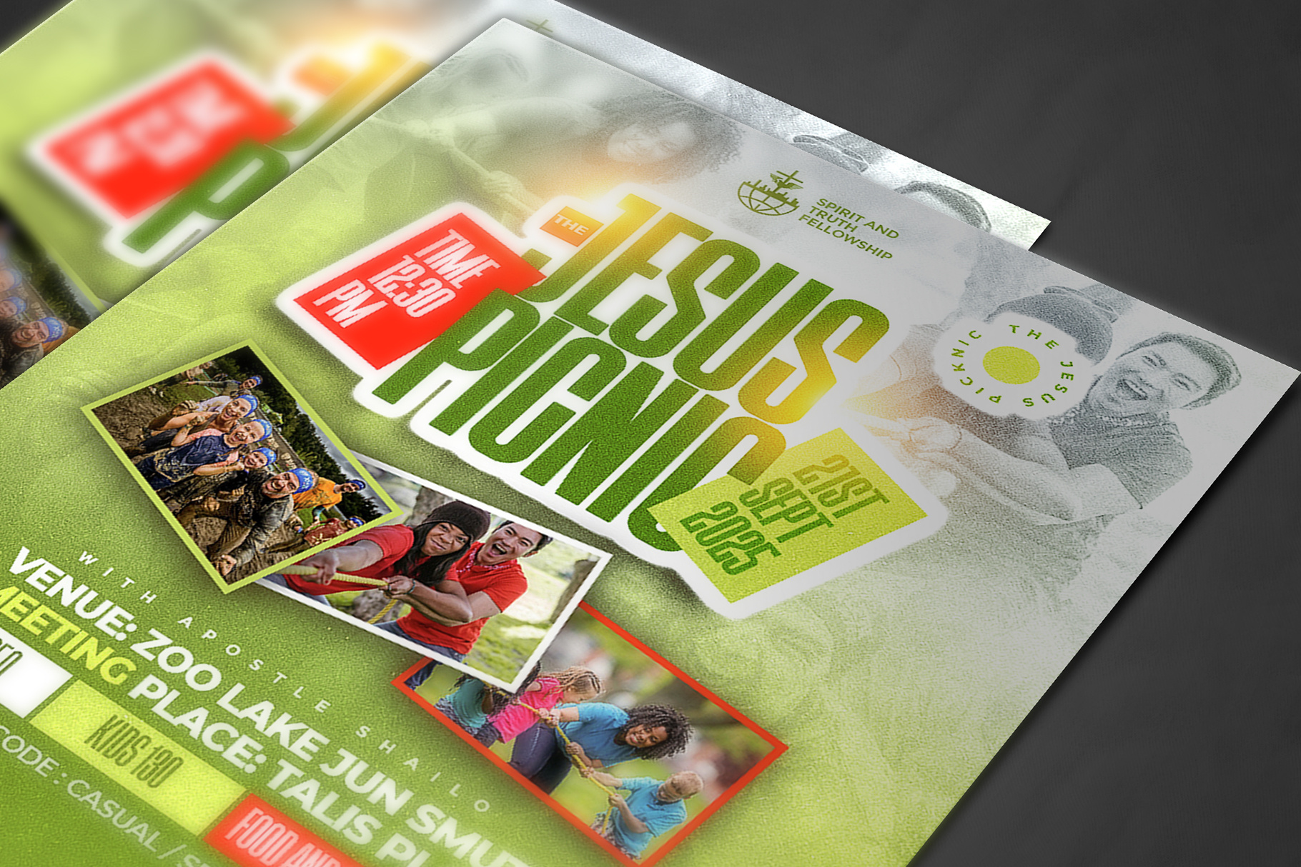 Example of Church Picnic Flyer Designing