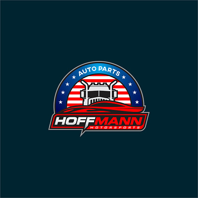 HOFFMANN Motorsports Logo 3d animation branding design graphic design illustration logo motion graphics ui vector