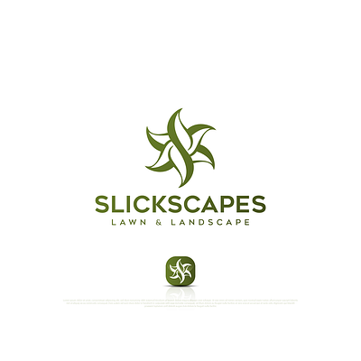 Slickscapes Logo 3d animation branding design graphic design illustration logo motion graphics ui vector
