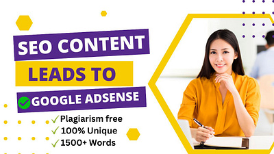SEO Content Writer for Google Adsense branding