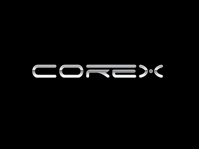 COREX Logo 3d animation branding design graphic design illustration logo motion graphics ui vector