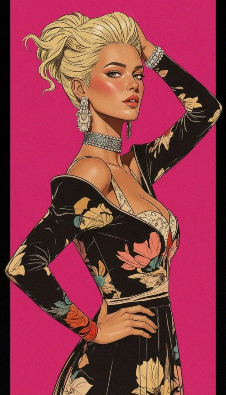 Untitled art digital fashion illustration portrait