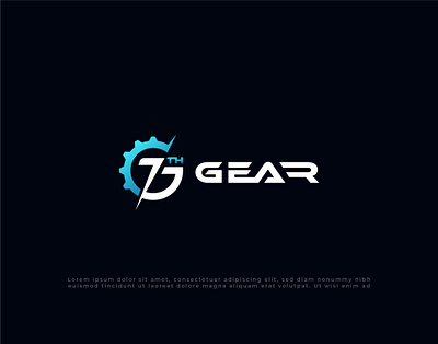 7th Gear Logo 3d animation branding design graphic design illustration logo motion graphics ui vector