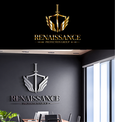 Renaissance Logo 3d animation branding design graphic design illustration logo motion graphics ui vector