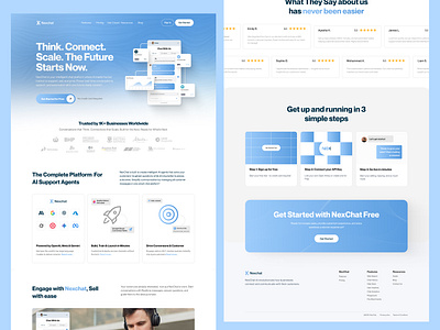 AI Agent Customer Support Website Design ai ai agent website ai agents ai customer support ai platform ai support website ai tool ai website design automation clean futuristic landing page modern website startup support ui design uiux design web web design website