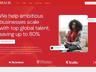 Global Talent Hiring Hero Section bold headline layout business scaling interface candidate profile cards clean talent showcase corporate trust section employer branding design global hiring dashboard global workforce interface high contrast marketing site hiring platform design modern hr tech design premium recruitment aesthetic professional services hero recruitment saas layout red gradient hero remote team onboarding design staffing solution ui startup hiring funnel talent acquisition ui workforce optimization ui