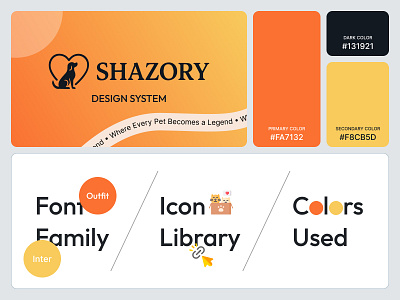 Design System & Visual Language Breakdown clean design color palette creative web design design system digital branding icon library interface design style guide typography design ui components ui design ux design visual identity web design inspiration web ui