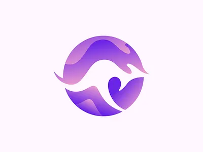 Kangaroo animal brandidentity branding elegant emblem geometric icon illustration kangaroo logo logodesign logoforsale minimal minimalist negativespace symbol tech technology vector world