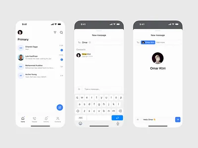 Adding new message add new message android design figma ios design messaging mobile app mobile design product design ui design user experience user interface ux design