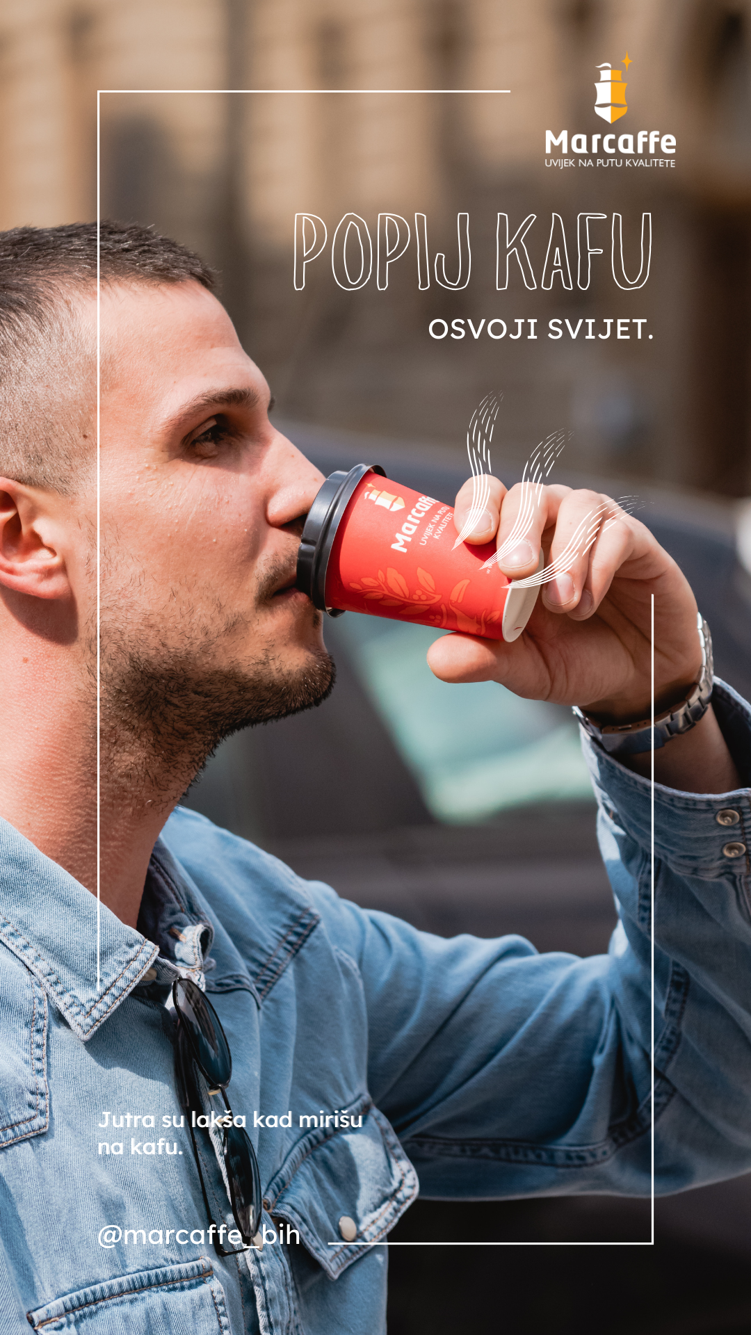 Marfcaffe Instagram Story Design canva figma graphic design photoshop