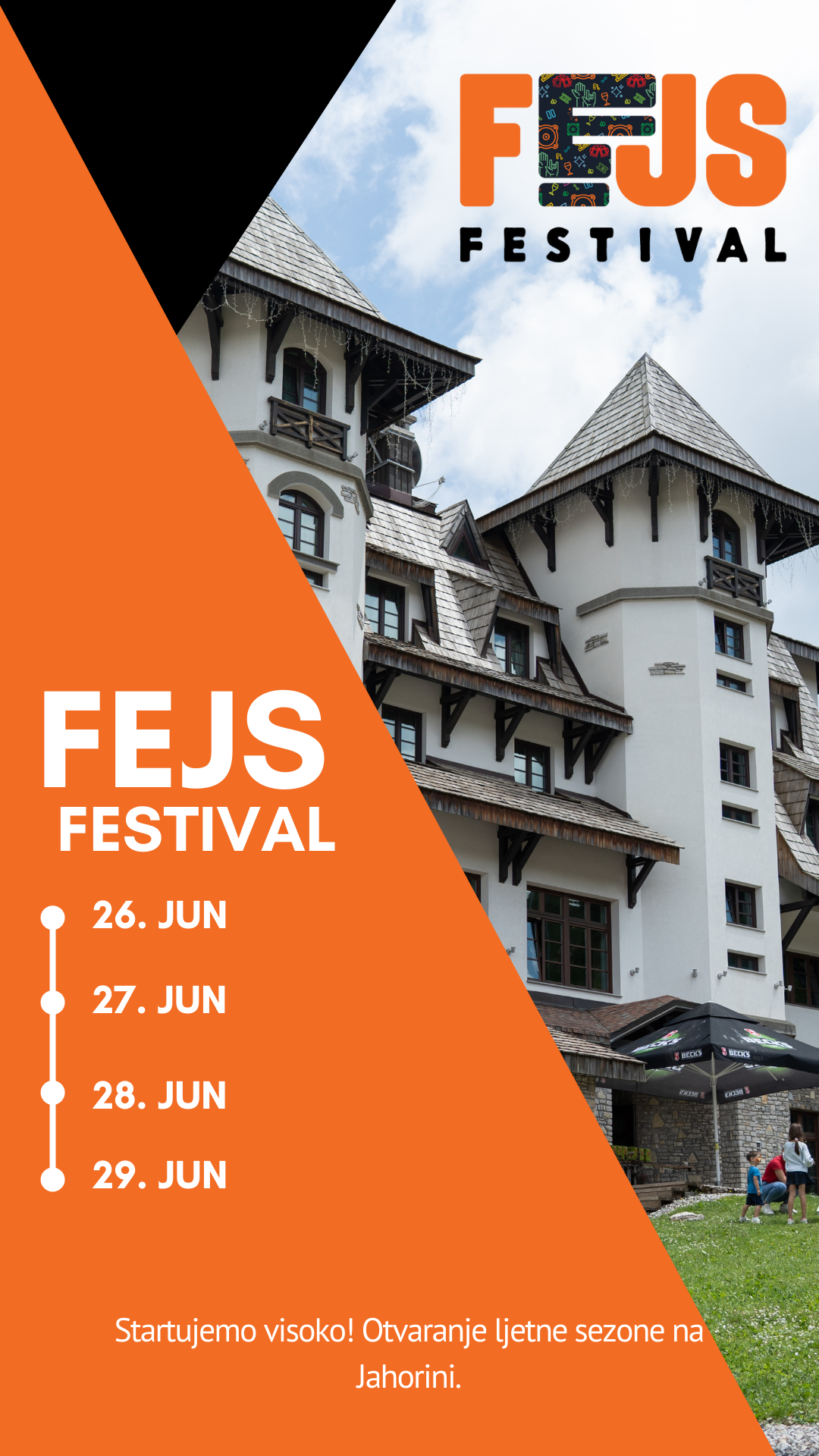 FEJS FESTIVAL Design canva figma graphic design photoshop