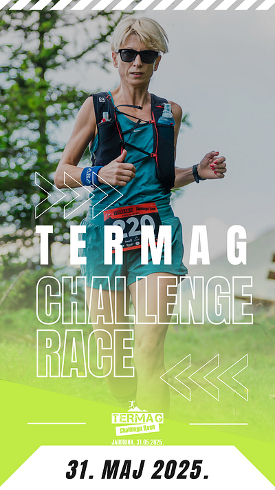 TERMAG CHALLENGE RACE Design canva figma graphic design photoshop
