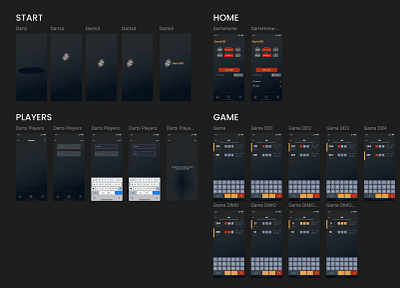 DARTS301 Mobile App Design figma mobileappdesign ui ux webdesign