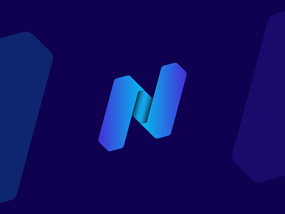N logo brand branding design graphic design logo