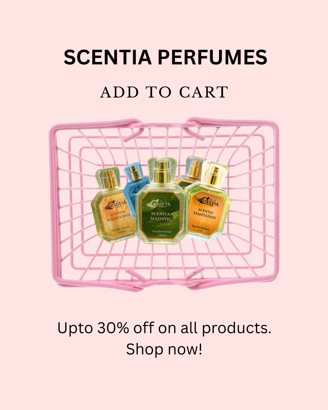 Perfume Cart branding graphic design logo ui