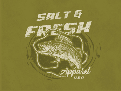 Fishing T-shirt Design | Fishing Shirt Design apparel clothing clothing logo design fish fishing fishing tshirt graphic design saltwater tshirt