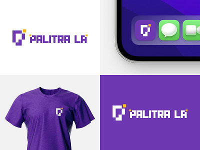 Logo PALITRA LA app branding cosmetics repair design graphic design illustration la logo logo cosmetics repair los angeles repair typography ui usa ux vector
