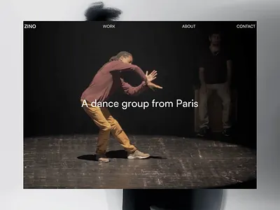 Aesthetic Creative portfolio fra framer framer website ui webdesign website