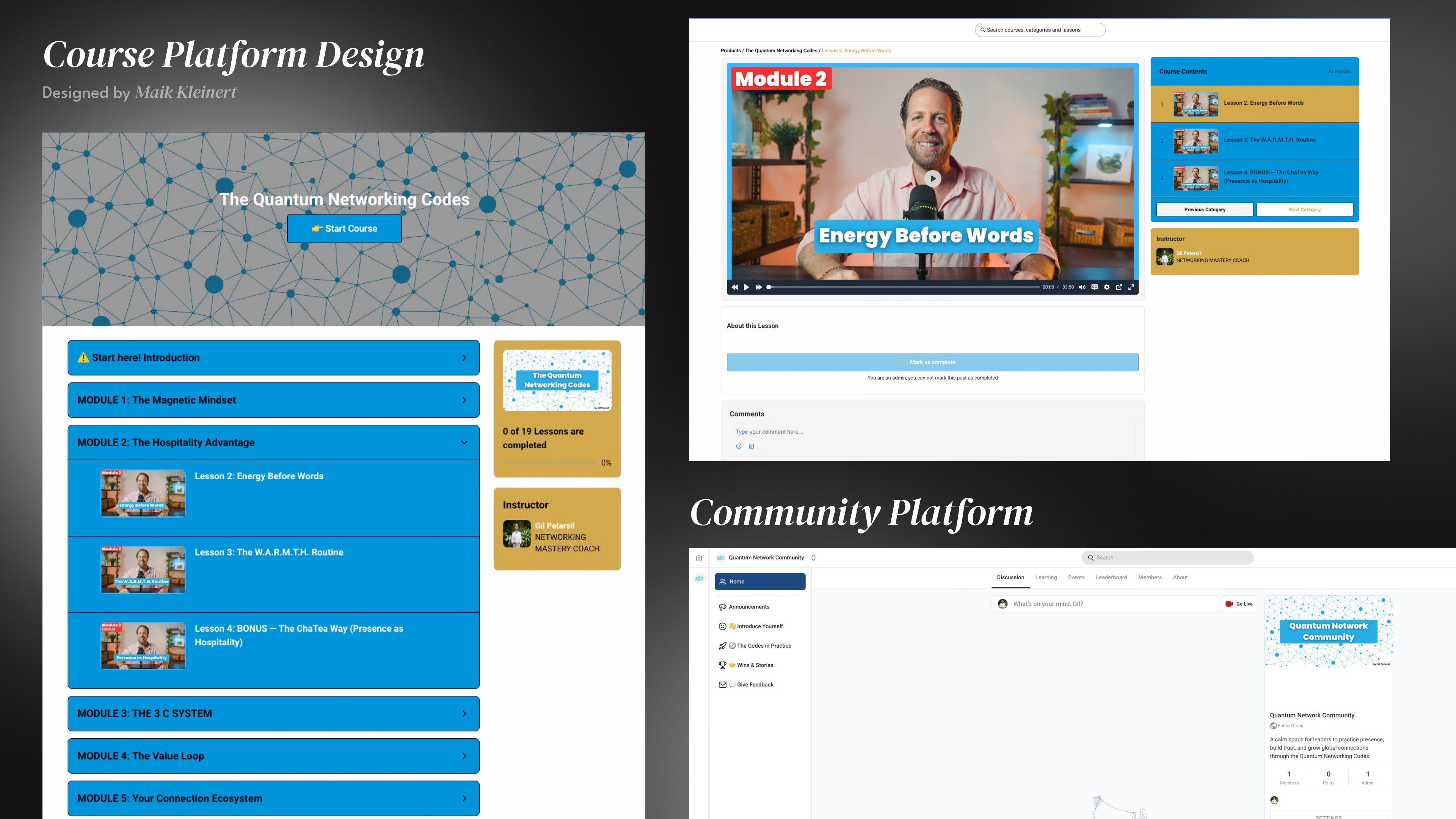 Example of Online Course, Automated Course Funnels
