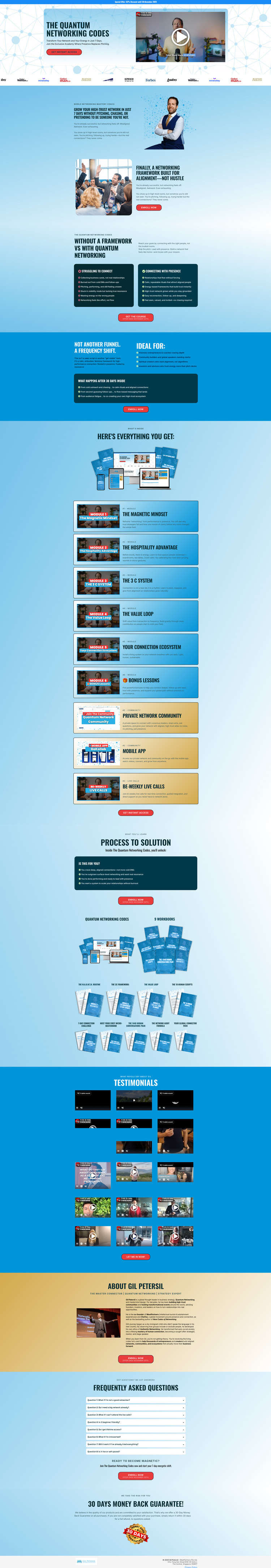 Example of Online Course, Automated Course Funnels