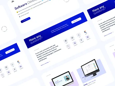 GoHard* — Website Redesign Concept case studies design desktop elements figma fonts gradient homepage minimalism redesign software development technologies ui uidesign web white
