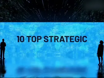 Global Tech Trends: Immersive Digital Stage 3d animation binary broadcast corporate data digital event futuristic global graphics immersive intro motion opener presentation tech technology trends world