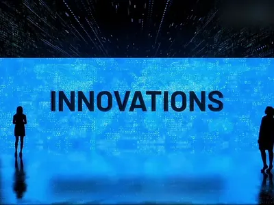Innovation Stage: High-Tech Broadcast Opener 3d animation binary breakthrough broadcast corporate data digital event futuristic graphics innovation intro motion opener powerful tech technology typography vision