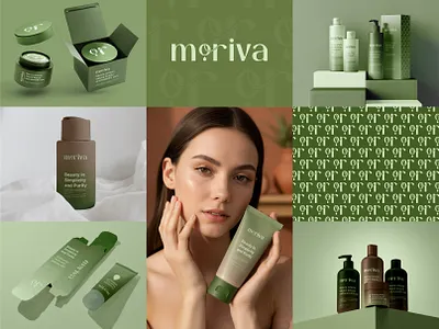 Moriva - Skincare Brand Identity | Logo & Packaging Design beauty logo beauty packaging box packaging brand identity cosmetic cosmetic logo cosmetic packaging dropper bottle. label and box design label design packaging design product design skincare brand identity skincare branding skincare logo skincare packaging