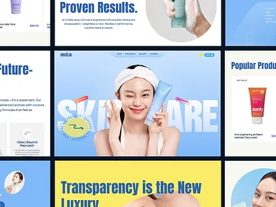 Orvelia - Beauty Ecommerce Website Design | Shopify Store b2b ecommerce b2c website beauty website best website design design dtc e comemrce e commerce website design ecommerce ecommerce landing page ecommerce website design health app health landing page health website shopify store skincare skincare landing page skincare website web design web designer