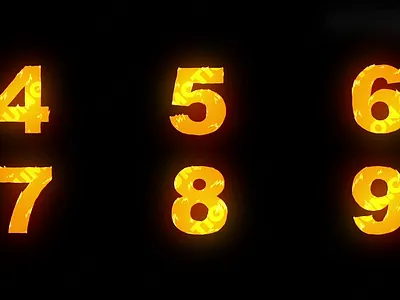 Cartoon Fire Typeface 8 action alphabet animation bold burning cartoon dramatic effect elements fire flame gaming graphics letters motion title typeface typography visual