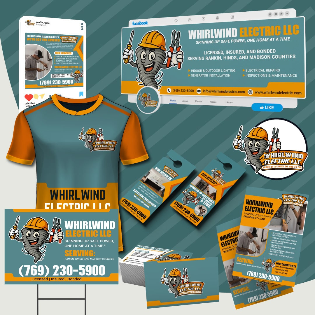 Example of Business Brand Kit Design