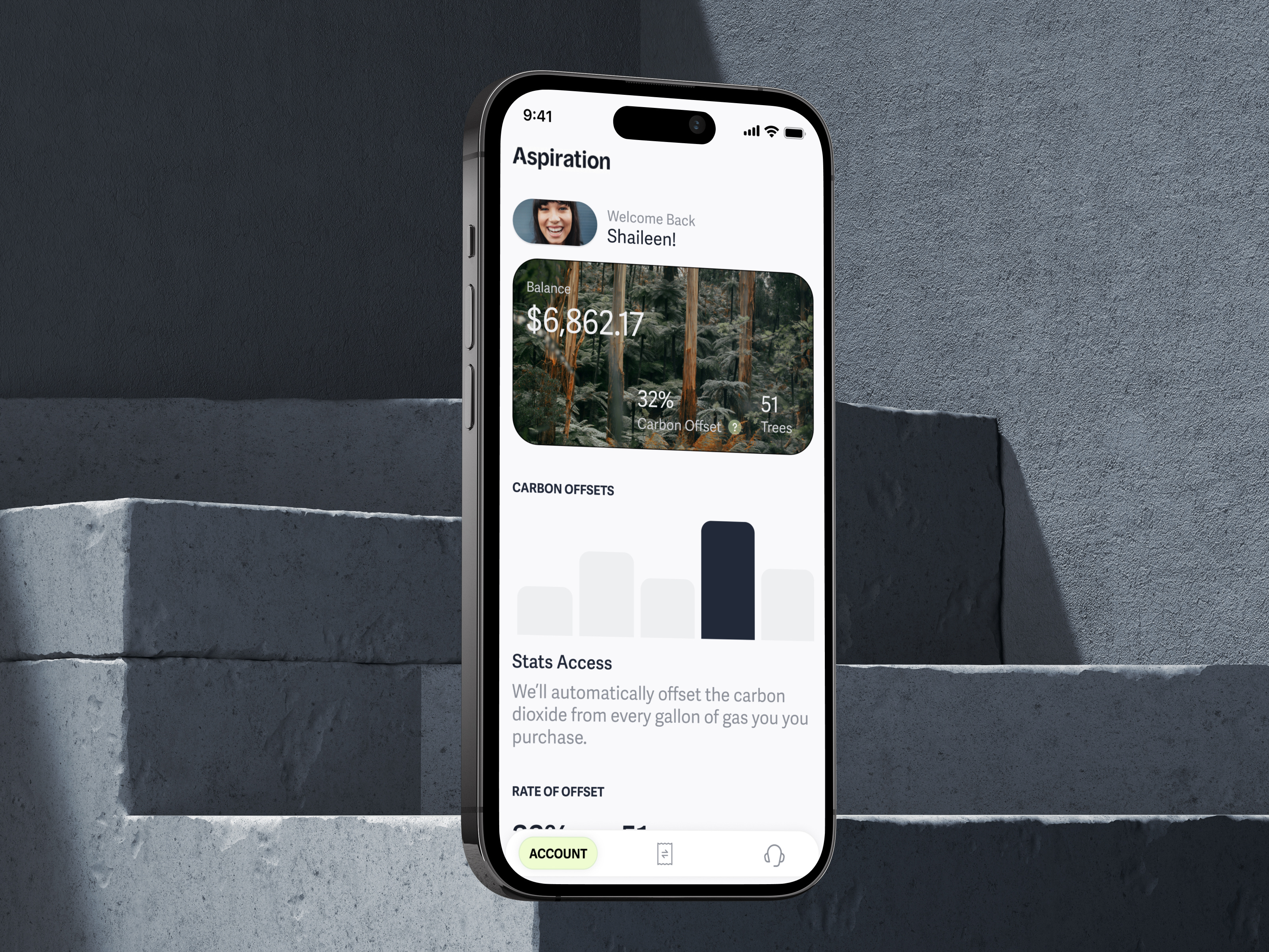 Example of Aspiration Mobile 2.0