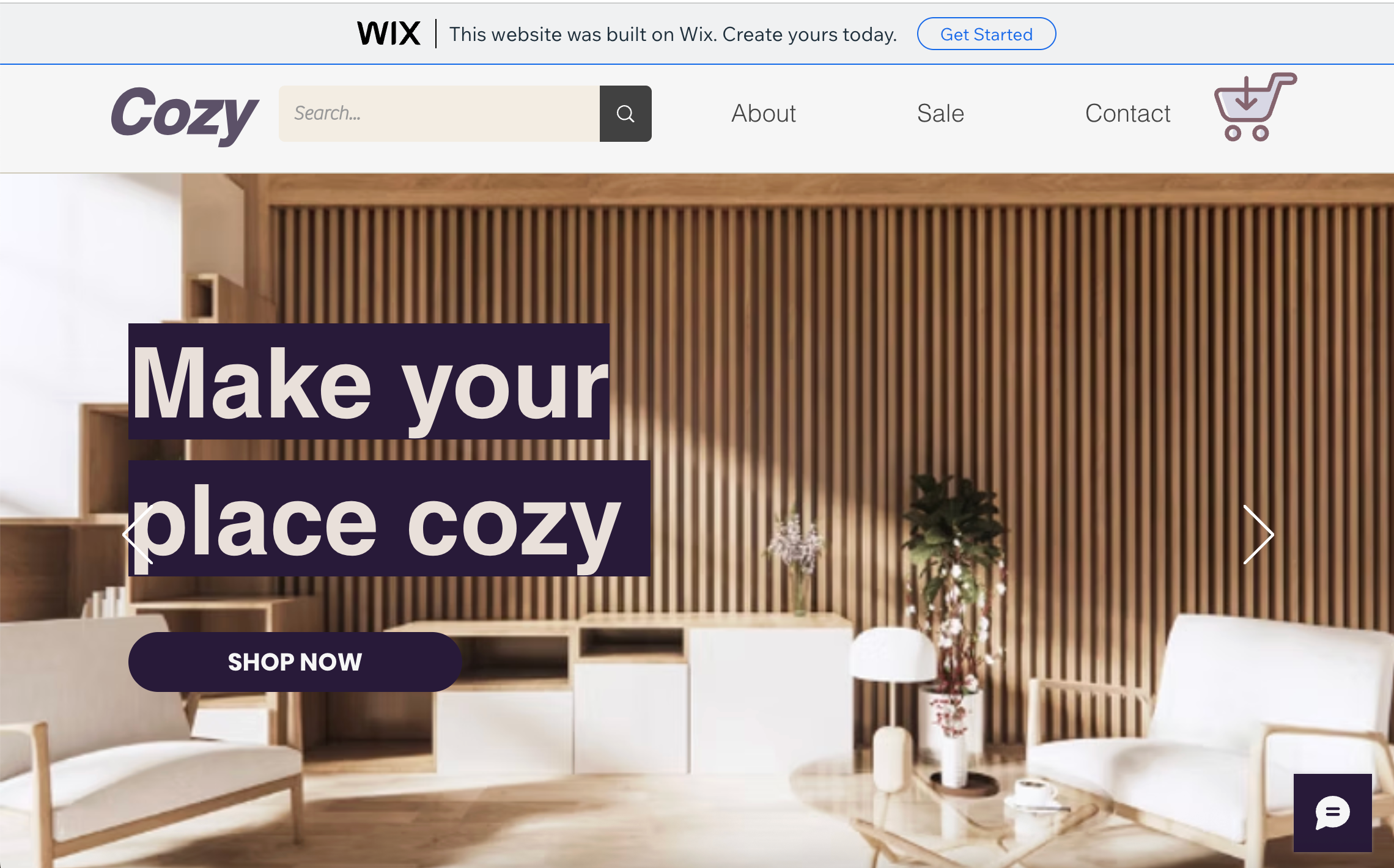 Wix Website Design Furniture E-commerce Store ecommerce furniture website design wix